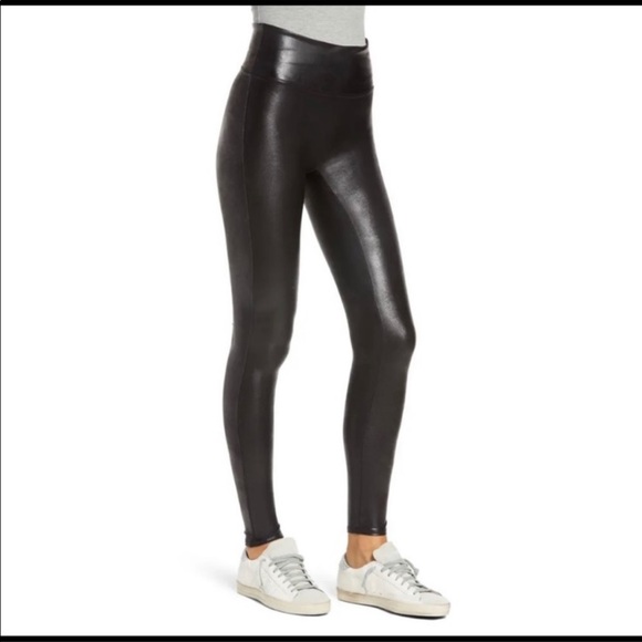 SPANX Pants - Spanx Faux Leather Leggings XS